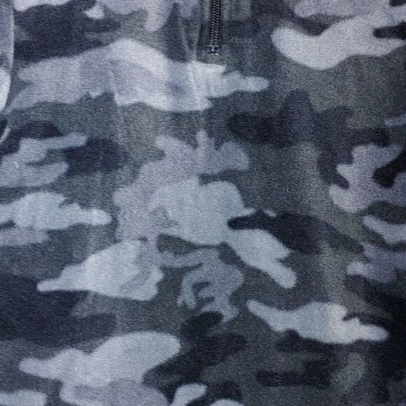 The Childrens Place gray camo camflage  fleece jacket  Sz S 5/6 - Picture 2 of 3